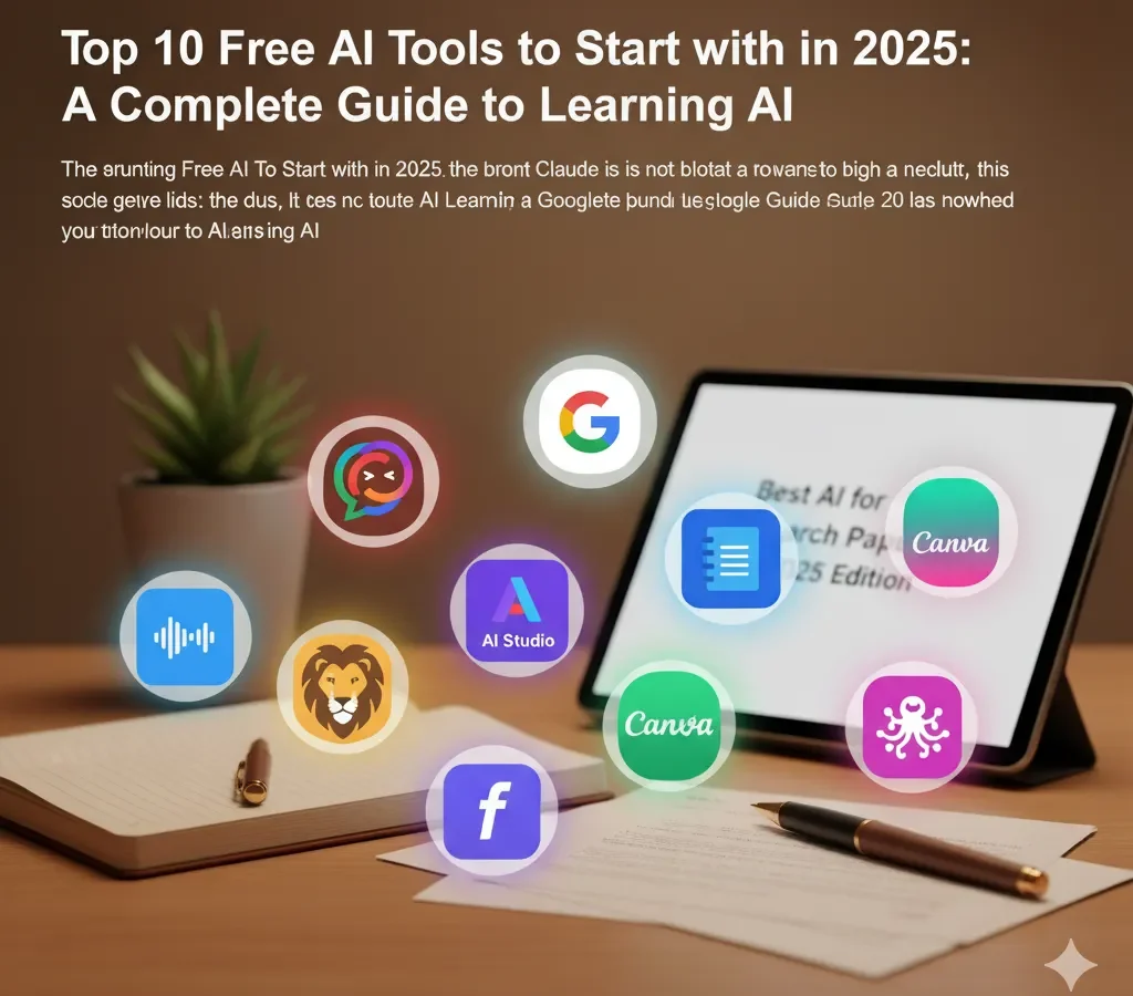 The-Best-Free-AI-Tools-for-Beginners-in-2025